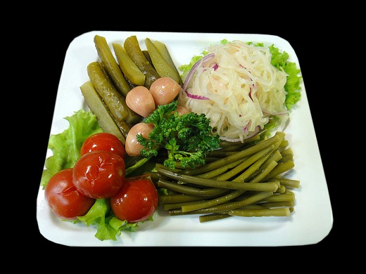 Ассорти солений кафе Галерея